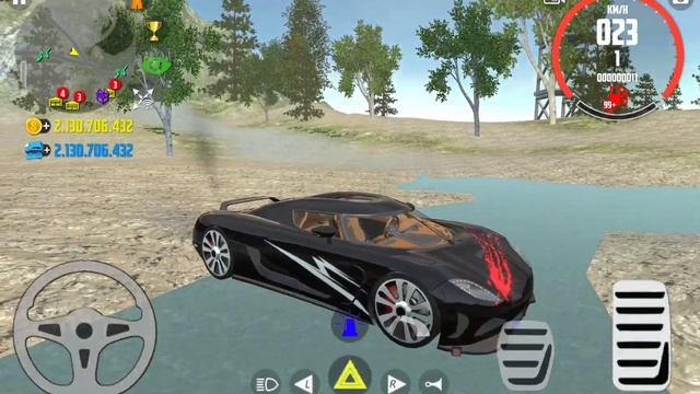 Koenigsegg Jesko Supercar Extreme Offroad Racing City Stunts Driving Simulator - Android Gameplay. смотреть онлайн
