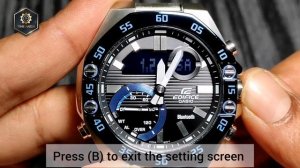 How to Reset Casio Edifice Bluetooth ECB-10 DB | RESET | @timewatchdc
