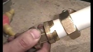 металлопластиковые  трубы -секрет соединение