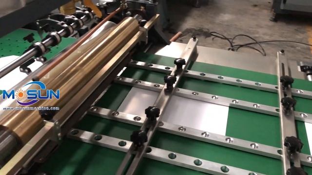 JS-650A Automatic gluing machine & double sided edge wrapping machine смотреть онлайн