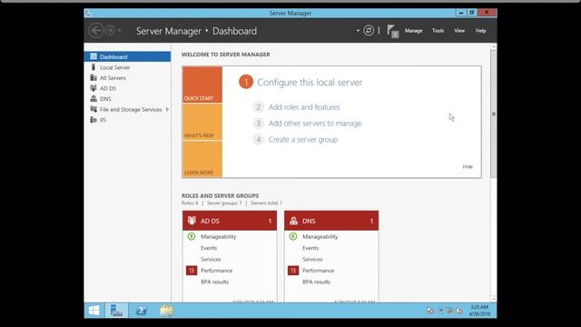 Windows Server 2012: Install/Remove IIS Server смотреть онлайн