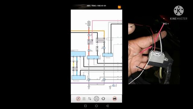 Toyota prius starting angle sensor wringing diagram