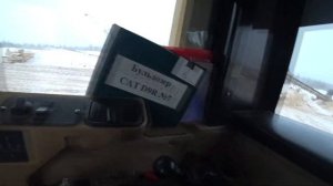 CATERPILLAR  D9R как управлять бульдозером,  полный обзор.