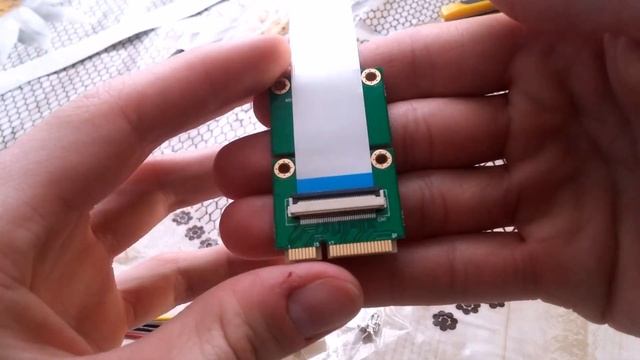 Переходник с Mini PCI-E на PCI-E Express 1X