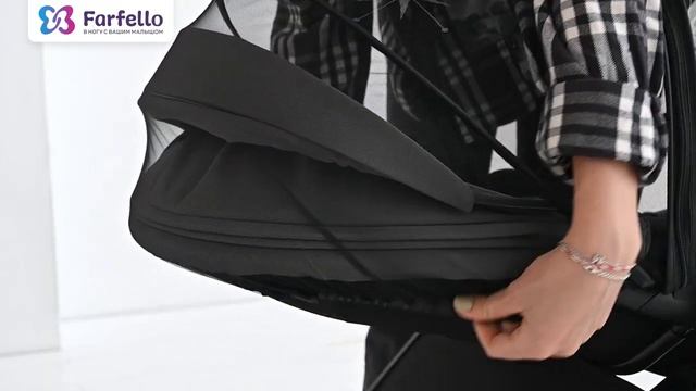 Прогулочная коляска с реверсивным блоком Farfello Fest Lux! Новинка 2023 года! смотреть онлайн
