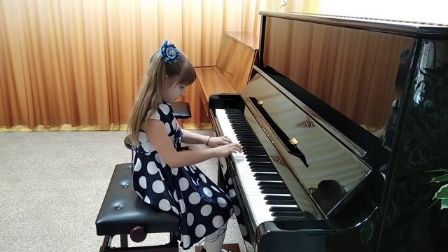 А.Гедике "Танец" исп.Сентемова Арина, 1 класс смотреть онлайн