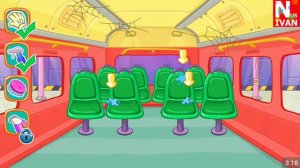 ПЕСНИ ДЛЯ ДЕТЕЙ - КОЛЕСА У АВТОБУСА КРУТЯТСЯ - NUSIVAN GAMER