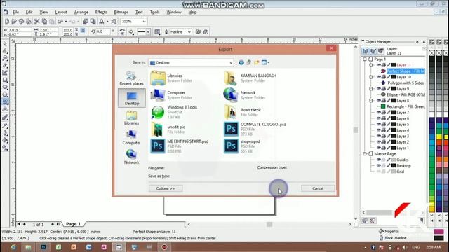 How to Open corel draw File in photoshop with Layer |crd open in Psd |tip and trickS| CK PRODUCTION смотреть онлайн