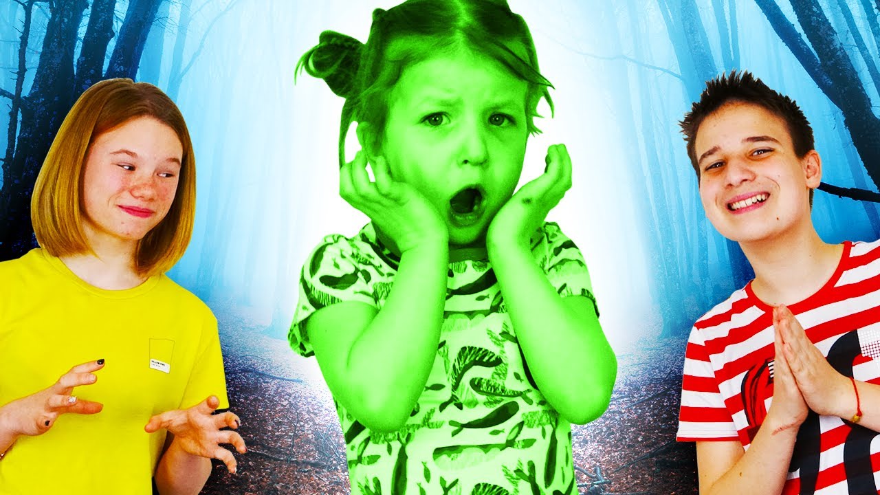 Сестра - невидимка, пранк над Сашей устроили Соня и Степа, убедили, что она невидимая. смотреть онлайн