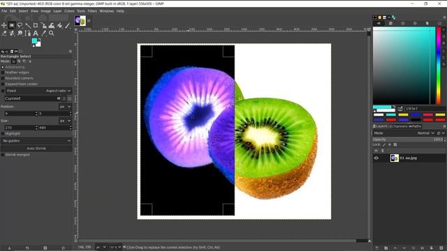 Gimp How To Invert Colors смотреть онлайн