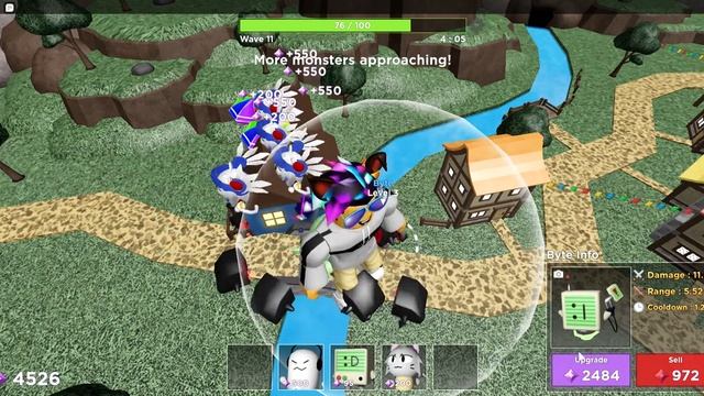 Roblox Tower Heroes Using Byte For The First Time... смотреть онлайн