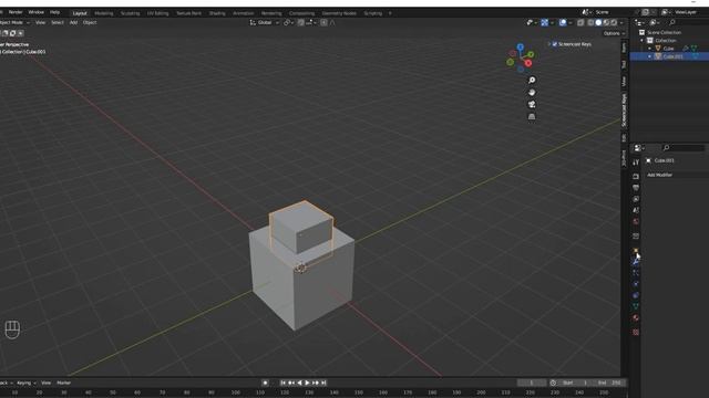 Как сделать элемент boolean невидимым в Blender смотреть онлайн