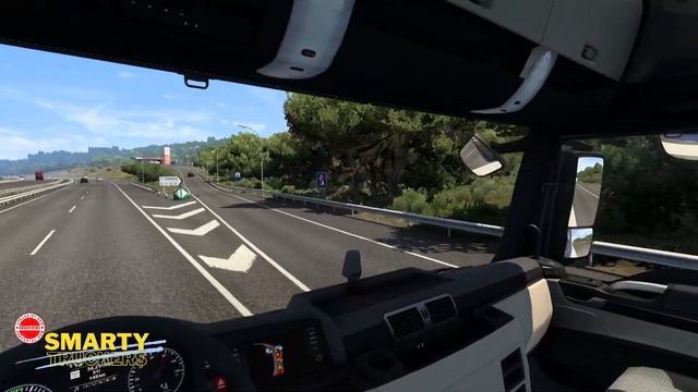 MAN TGX Euro 6 XLX from Bilbao to Zaragoza | Euro Truck Simulator 2 v1.47 смотреть онлайн