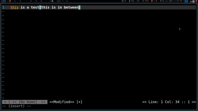 Move cursor in insert mode in Vim with the vim keys смотреть онлайн