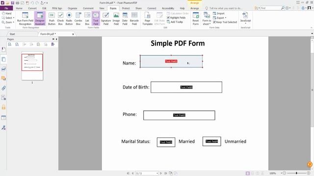 How to Change Cell Font Size in a Fillable PDF Form using Foxit PhantomPDF смотреть онлайн