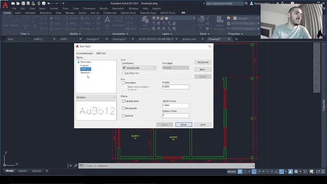 CRIAR E CONFIGURAR ESTILOS DE TEXTO NO AUTOCAD смотреть онлайн