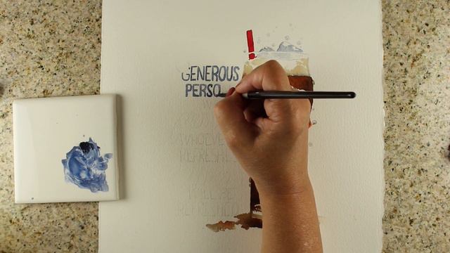 Bible Journaling Proverbs 11:25 - Refresh Others and Be Refreshed смотреть онлайн