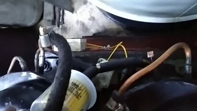 Трепанация компрессора от холодильника, переделка для длительной работы пол горелку. смотреть онлайн