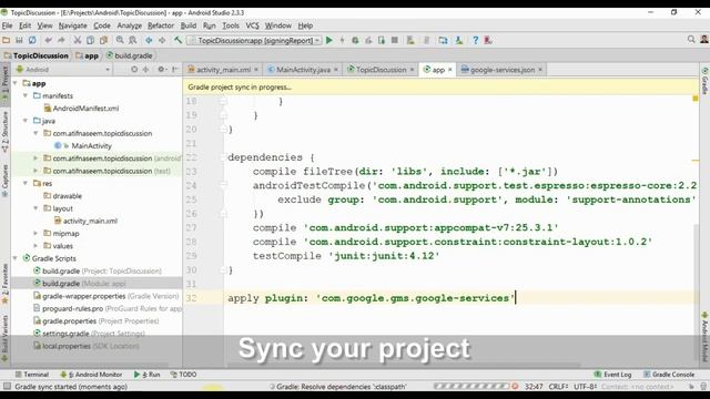 How to create a simple chat app in Android using Firebase (Part 1/2) смотреть онлайн