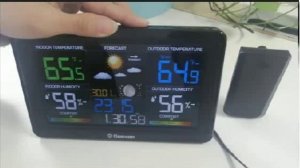 Метеостанция Geevon, беспроводные часы с термометром для дома и улицы.https://2my.site/sgXbIMS