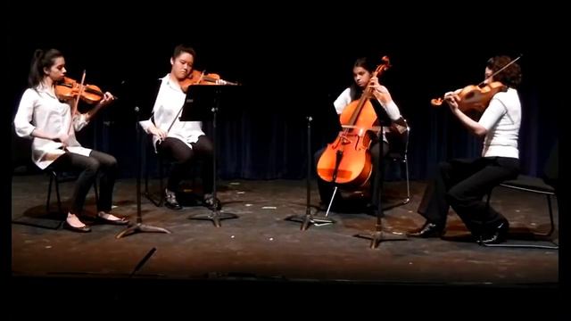 String Quartet : Mozart, Quartet In G Major, Allegro & Minuet - BCCM Gala Concert 2014