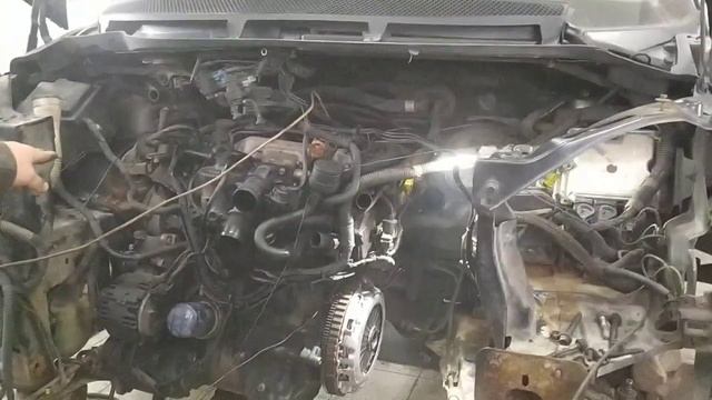 Замена сцепления без снятия подрамника.Легла КПП 20lm06. Peugeot 807 смотреть онлайн