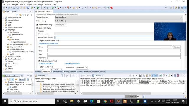 Orientação a Objetos Java JPA 2 Configurar Persistence xml смотреть онлайн