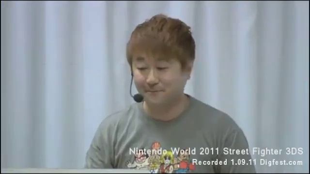 Nintendo World 2011: Street Fighter 3DS Multiplayer Gameplay смотреть онлайн