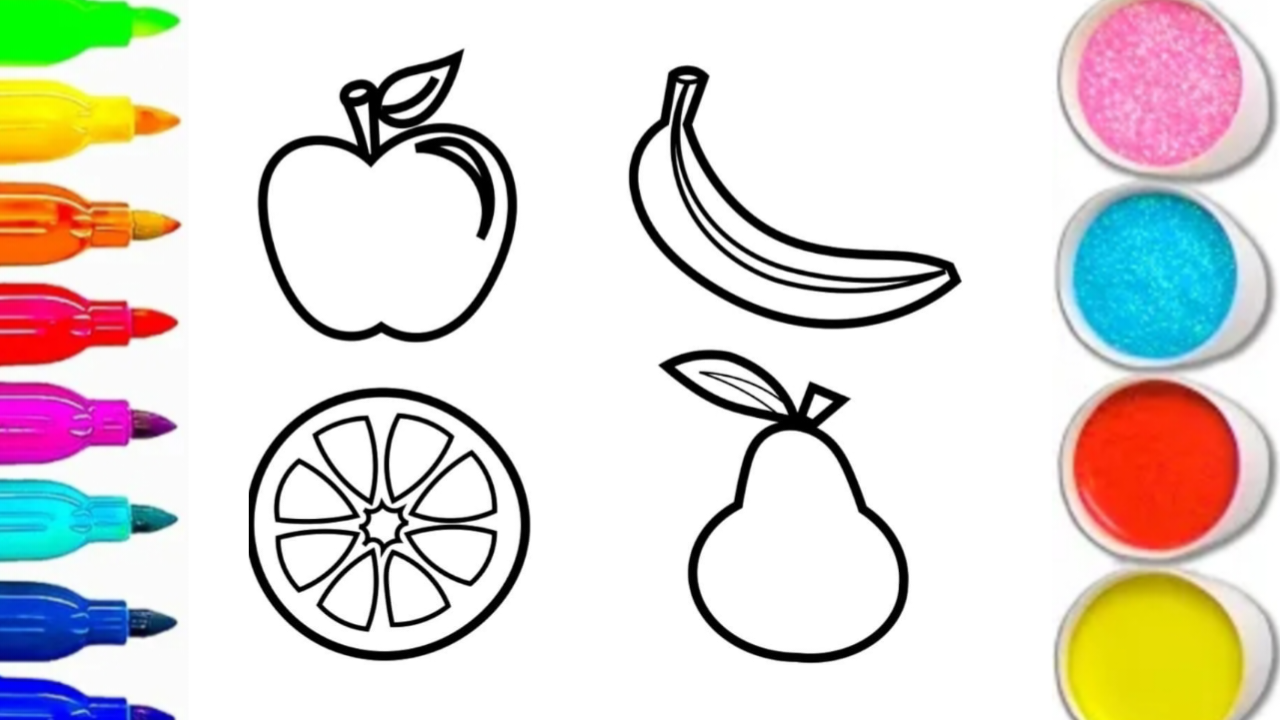 КАК НАРИСОВАТЬ ФРУКТИ смотреть онлайн