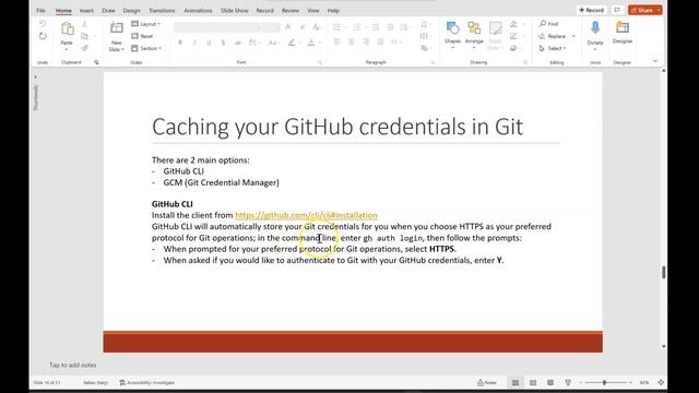 Git / GitHub Credentials management смотреть онлайн