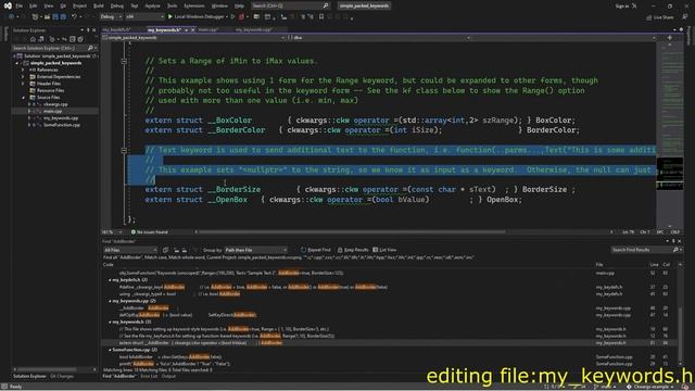Ckwargs Project - #2: Creating C++ Keyword Parameters смотреть онлайн