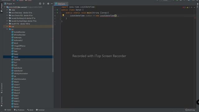 bio-server: java programming - Data time ☣ смотреть онлайн