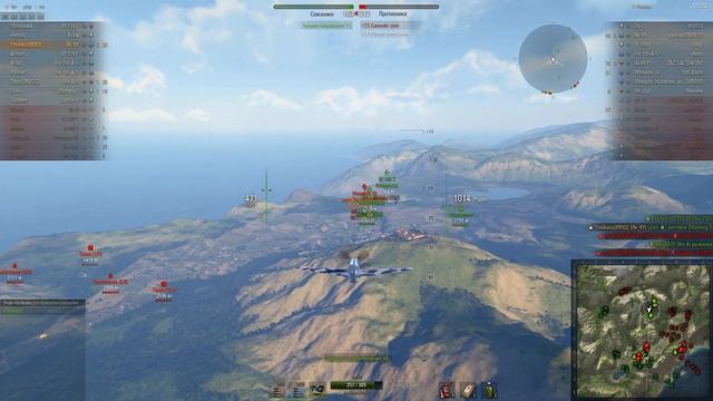 Яковлев Як-9У. Адриатическое танго в 7 фрагов. WoWP 1.9. смотреть онлайн