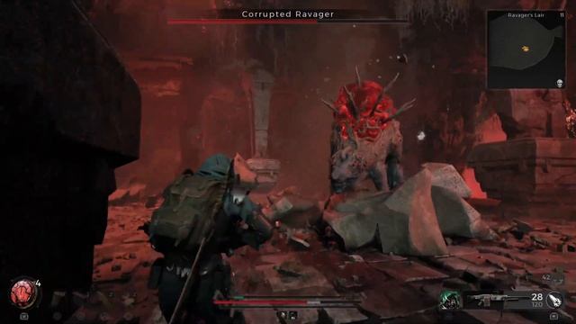 Remnant 2 Walkthrough  - Ravager's Lair. Corrupted Ravager Boss Fight #29
