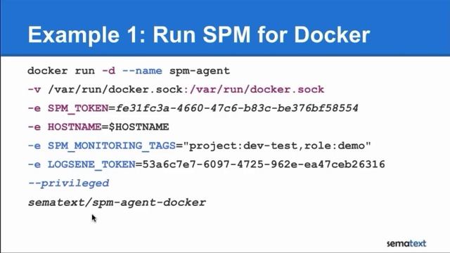 Docker Monitoring Webinar presented by Sematext смотреть онлайн