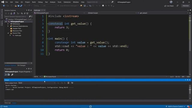 Using Microsoft Visual Studio 2019 for C++ 20 смотреть онлайн