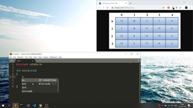 Programare pentru incepatori Limbajul C. Lectia 33. Tablouri bidimensionale 1/2 смотреть онлайн