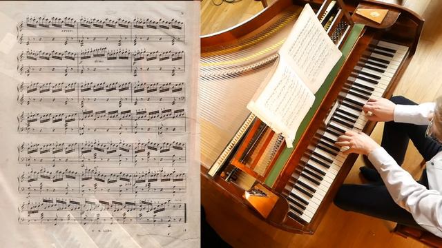Carl Czerny, Etude Op 299 No.6 -School of Velocity - Whole Beat Metronome Reconstruction смотреть онлайн