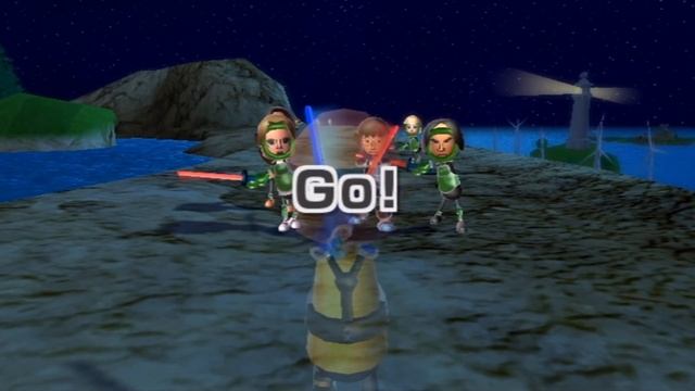 wii sports resort raging and funny moments - beating swordplay showdown смотреть онлайн