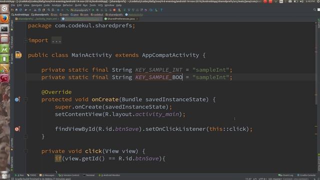 Android Tutorial 2019 - Android Shared Preferences смотреть онлайн