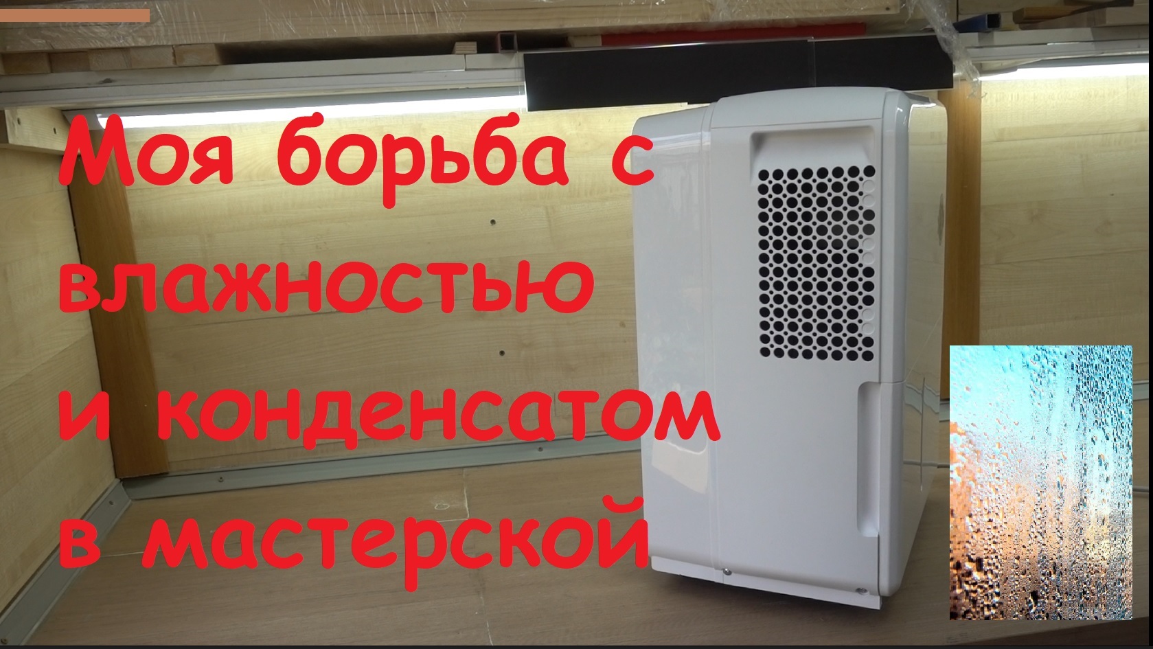 Борьба с влажностью и конденсатом в мастерской Dexp Dh-30dgma