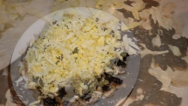 Салат с черносливом. Пошаговый рецепт смотреть онлайн