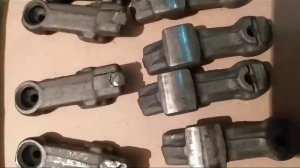 РОКЕРА рычаги клапанов 2101 брак.БЕЗ ЗАКАЛКИ.