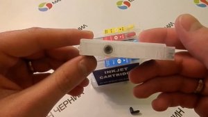 Перезаправляемые картриджи для Epson Stylus Photo R320 с чипами