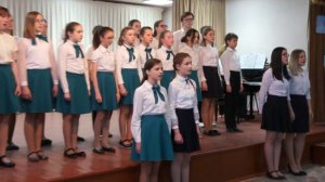 старший хор 2018 "Аист на крыше"