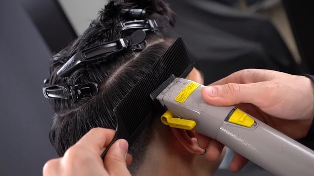 SUPER CLEAN DROP FADE COMBOVER HAIRCUT TUTORIAL! смотреть онлайн