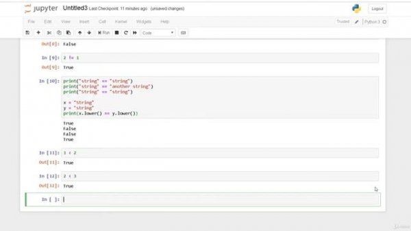 Python - Операторы сравнения
