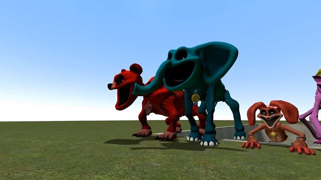 BIG HOLE ALL ZOONOMALY MONSTERS FAMILY SPARTAN KICKING in Garry's Mod! смотреть онлайн