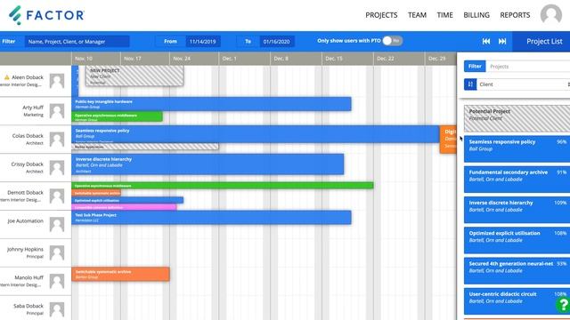 Factor Team Schedule Walkthrough смотреть онлайн