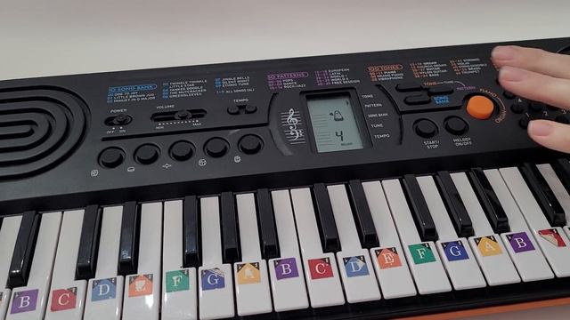 Casio SA-76 Electronic Keyboard Portable 44 Keys Orange & Black No Cord (FOR SALE ON EBAY) смотреть онлайн
